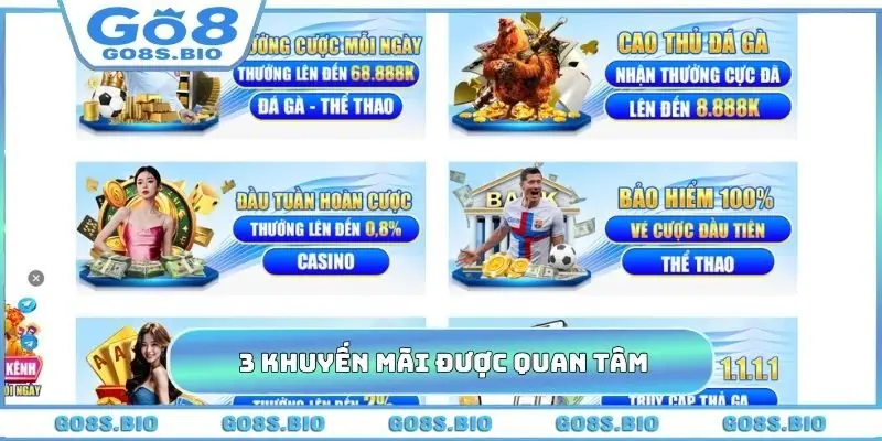 3 khuyến mãi hoàn trả được quan tâm