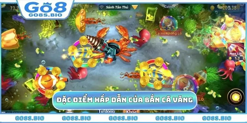 Các đặc điểm hấp dẫn của bắn cá vàng