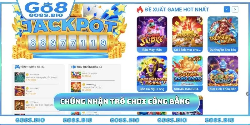 Chứng nhận trò chơi công bằng