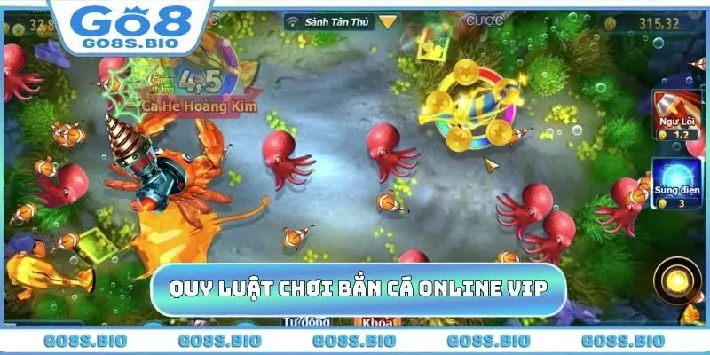 Quy luật chơi bắn cá online vip